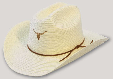Sunbody Kids Cattleman Longhorn  Palm Hat