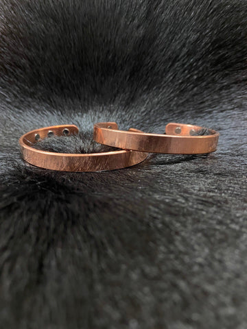 Magnetic Copper Cuff - Plain